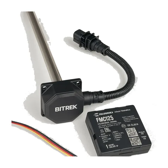 FMC125 tracker and Bitrek fuel sensor