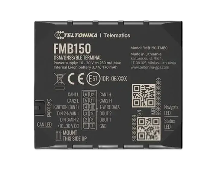 Teltonika FMB150 GPS tracker for taxi fleet tracking