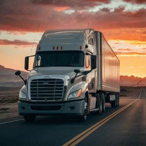 GPS tracker for a truck