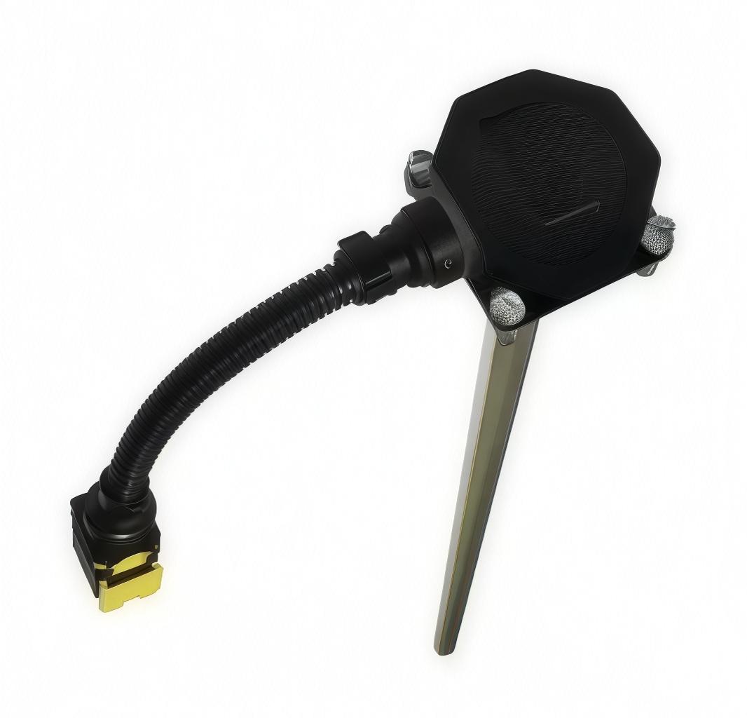 Fuel level sensor for monitoring fuel in a truck tank