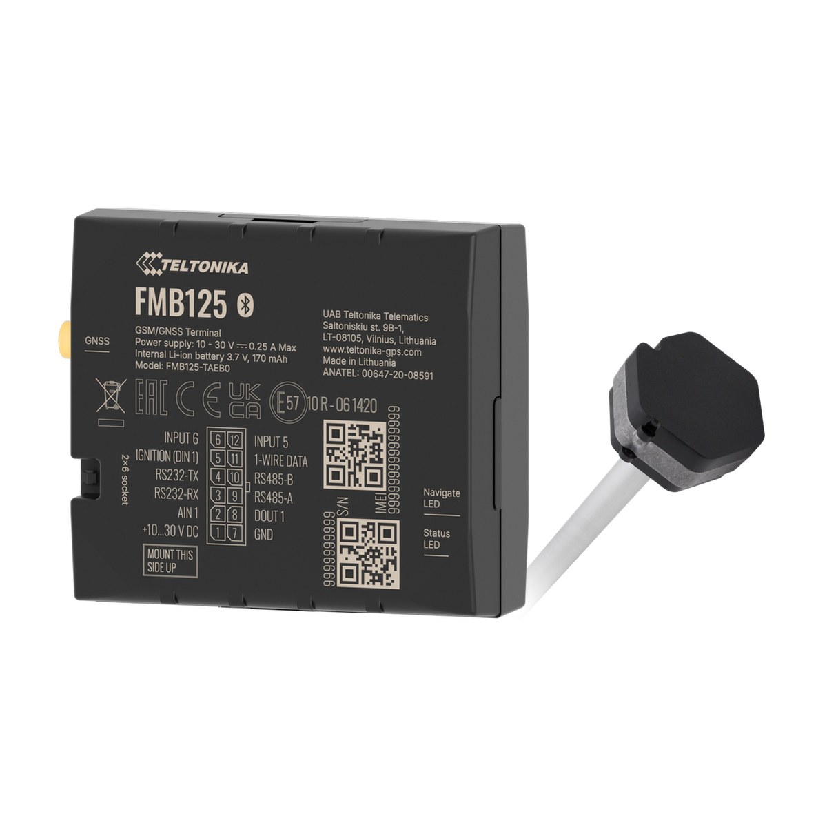 Kit: FMB125 + BI FLSENSOR 700 sensor