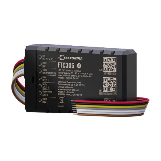 GPS-трекер Teltonika FTC305 (для електросамоката, 4G LTE Cat 1)