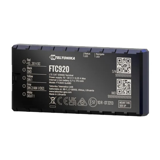 Teltonika FTC920