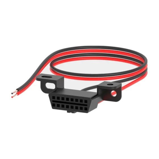 Teltonika OBD-II power cable (female) for tracker setup